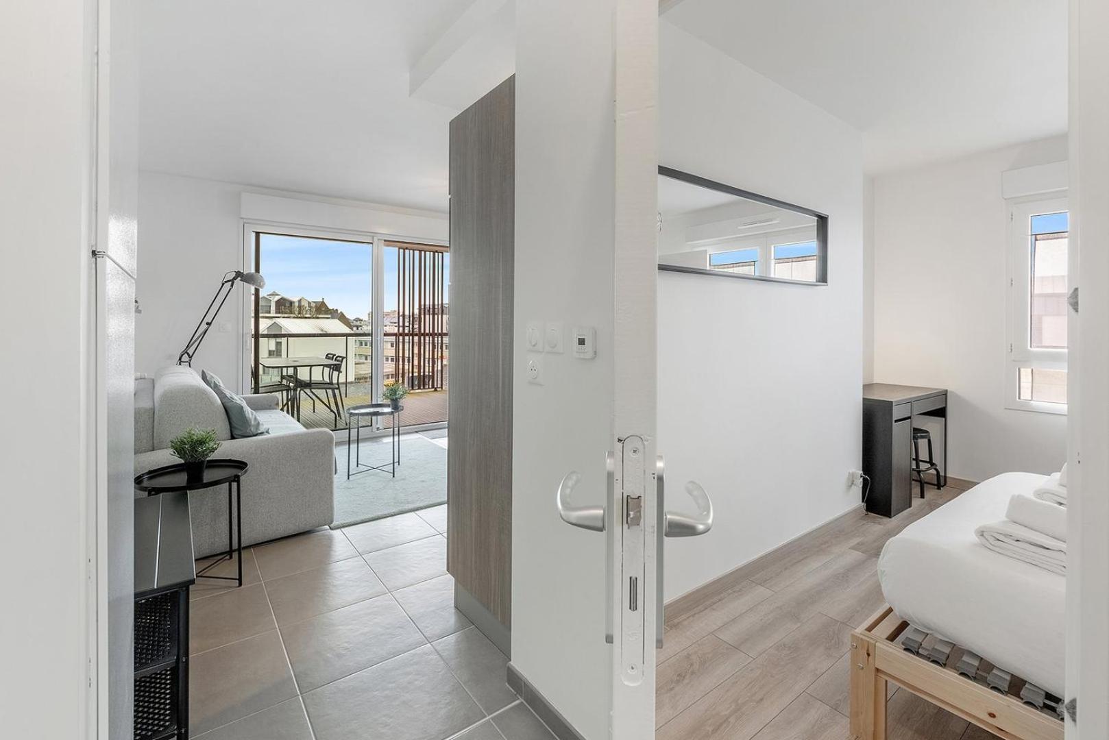 Canephora - 800m Mer, Terrasse, Parking, 400m Gare Saint-Malo