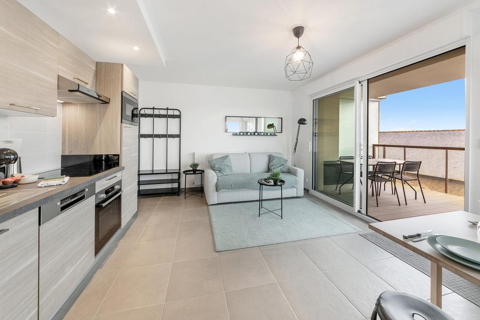Canephora - 800m Mer, Terrasse, Parking, 400m Gare Appartement